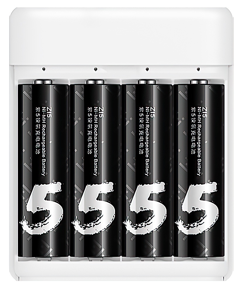 Купить Xiaomi ZMI PB401 AA/AAA Battery Charger White (4шт AA Z15)