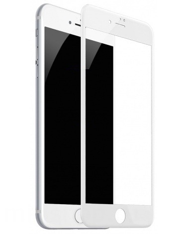 Купить Защитное стекло для iPhone 7 Plus / 8 Plus 5D 0.3mm без упаковки белый