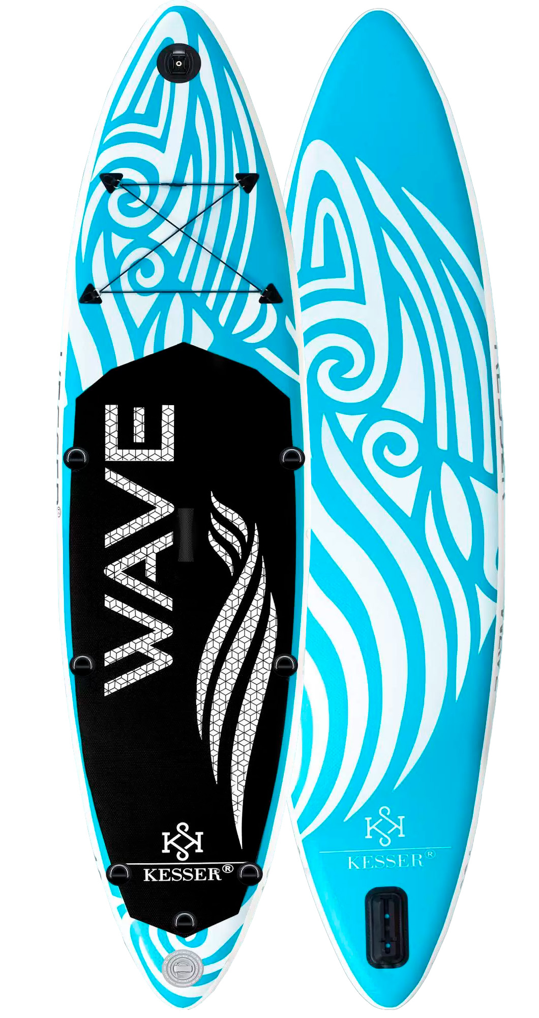 Купить Kesser Inflatable SUP Board 305*75*15 Light Blue