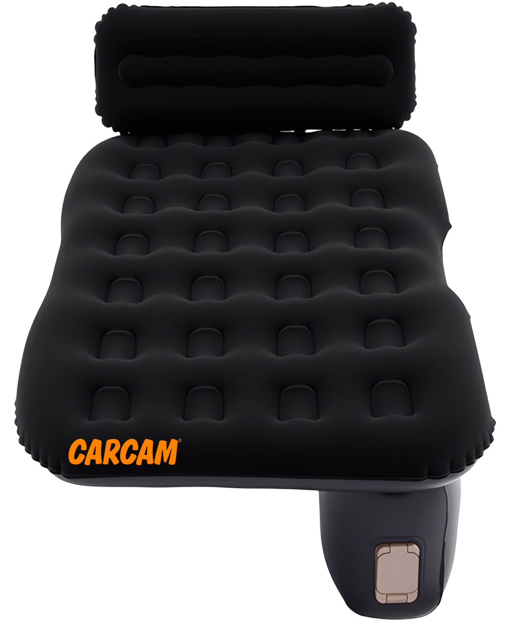 Купить CARCAM Inflatable Back Seat Auto Airbed, Auto Air Pump, Repair Kit, 135x85 cm. (CCMTE1750) Black