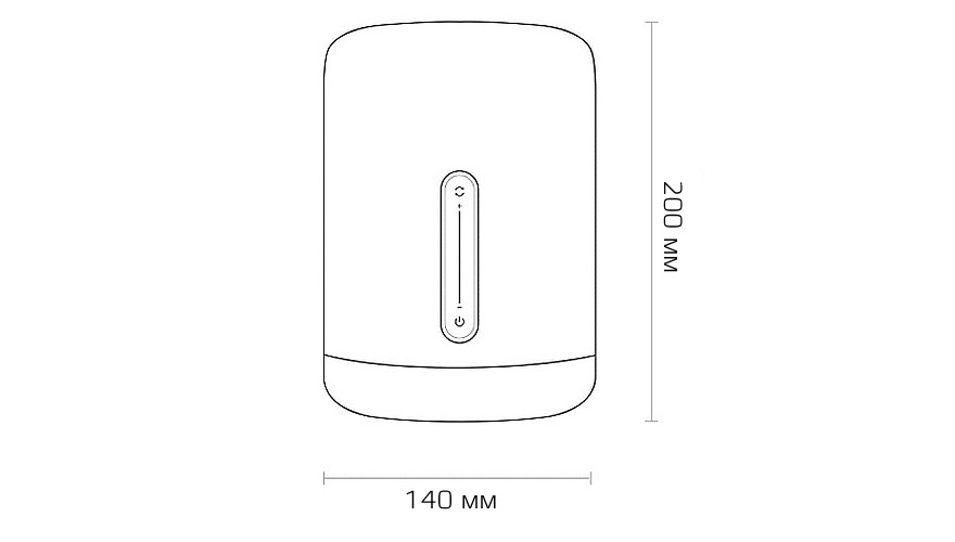 Купить Xiaomi Mijia Bedside Lamp 2 (MJCTD02YL)