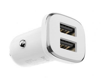 Купить Borofone BZ12m АЗУ 2USB 2.4A для micro USB Белый