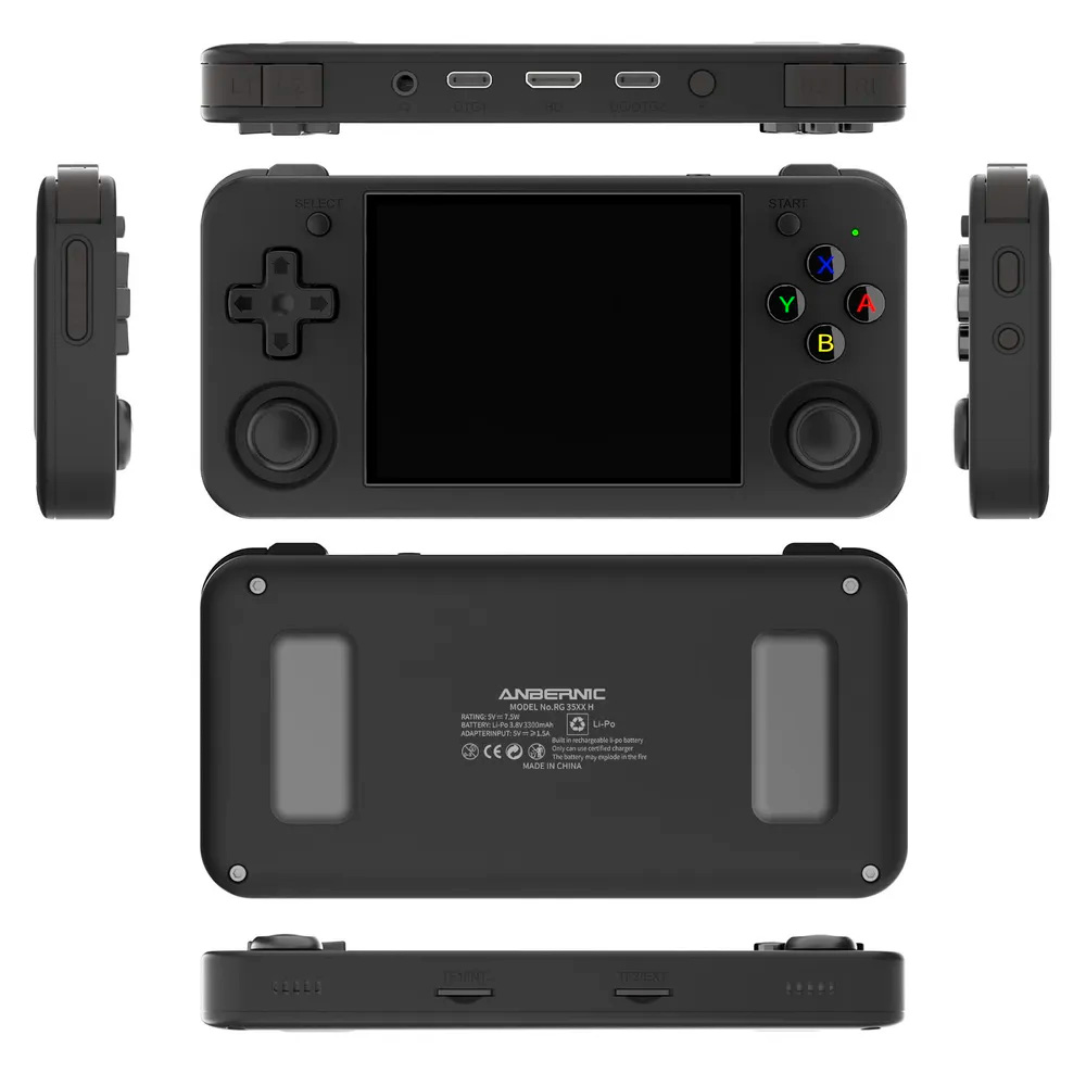 Купить Anbernic Portable Game Console RG35XX H Black