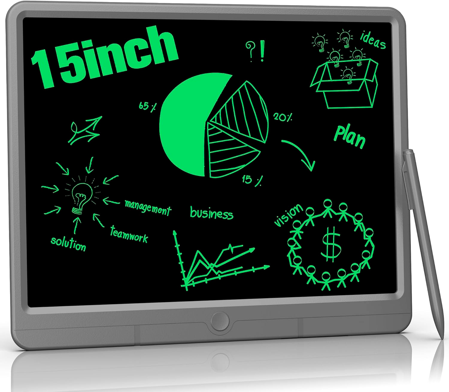 Купить Xiaomi LCD Writing Tablet 15" (XMXHBE15L) Grey