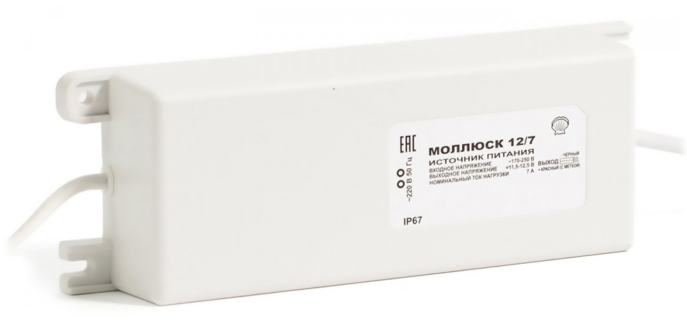 Купить Моллюск 12/7 12В, 7A