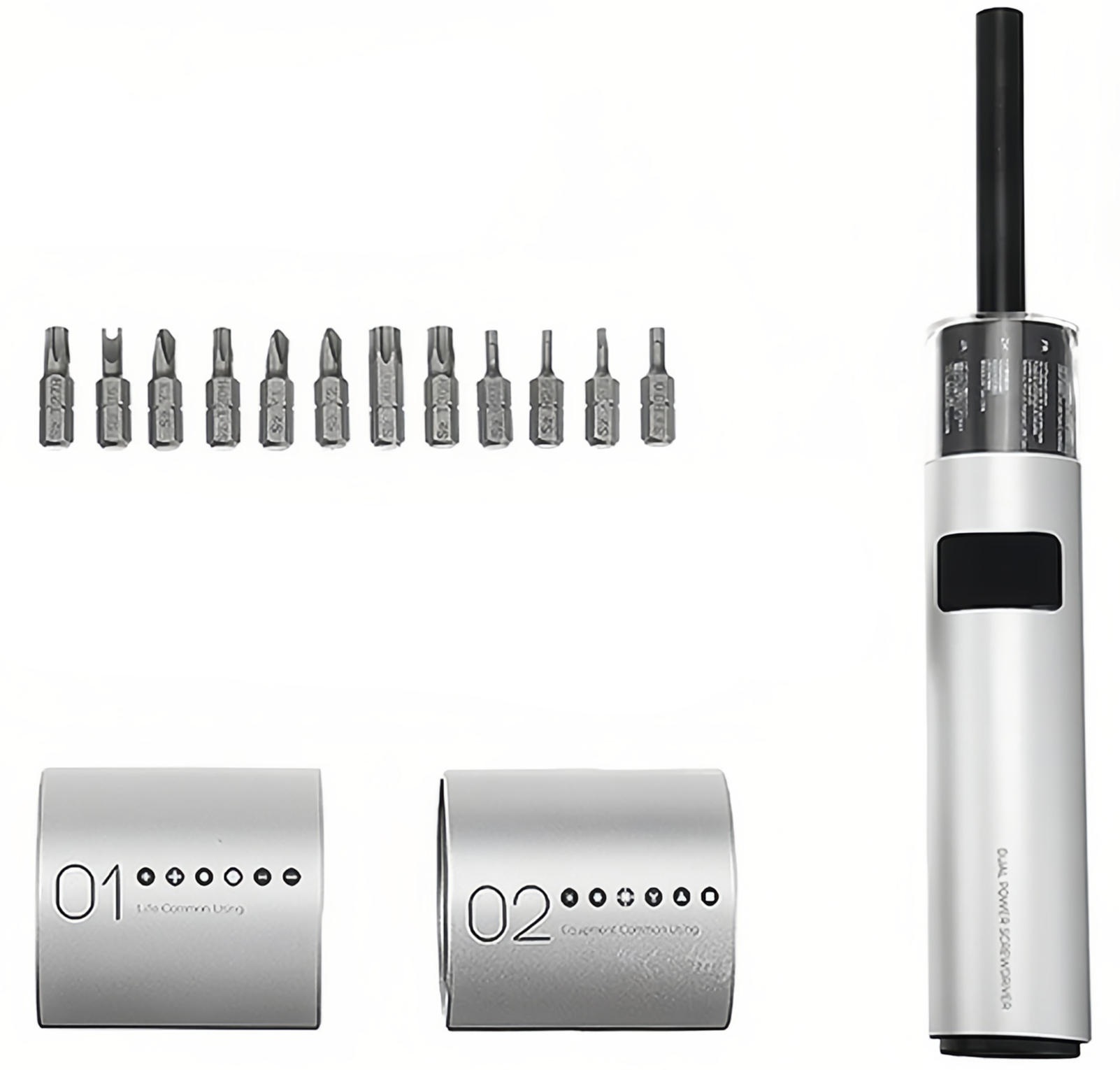 Купить Xiaomi Wowstick Dual Power Lithium Screwdriver C63 (SD63) Silver
