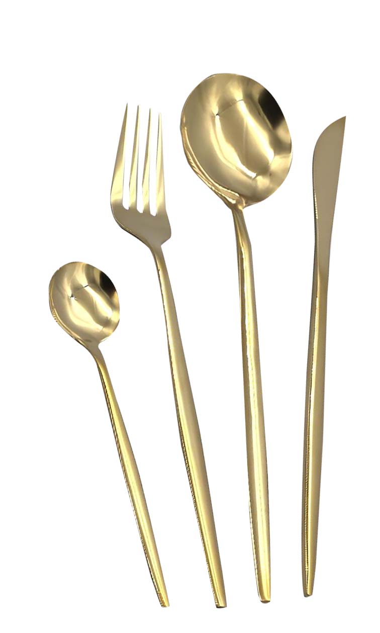 Купить Xiaomi Maison Maxx Modern Flatware Set Gold