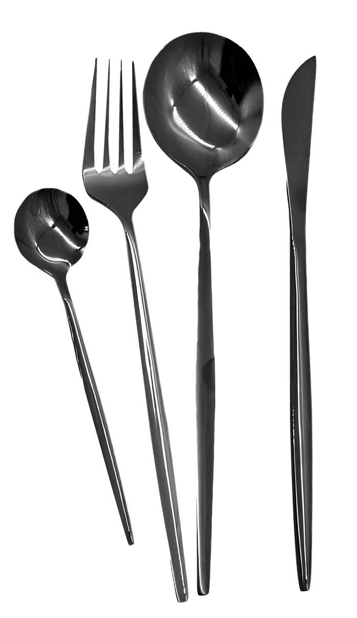 Купить Xiaomi Maison Maxx Modern Flatware Set Black