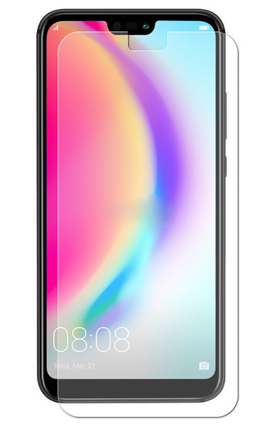 Купить Защитное стекло для HUAWEI P20 LITE прозрачный ТЕХПАК
