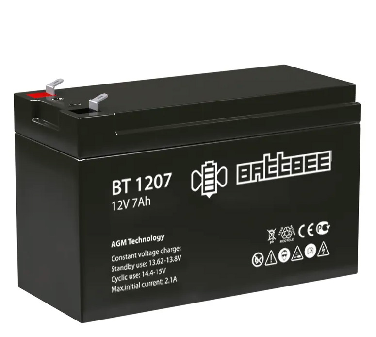 Купить Аккумуляторная батарея для ИБП BattBee BT 1207