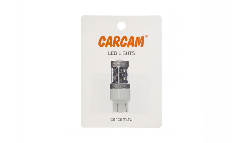 Купить CARCAM WY21/5W-7443-50W красный свет