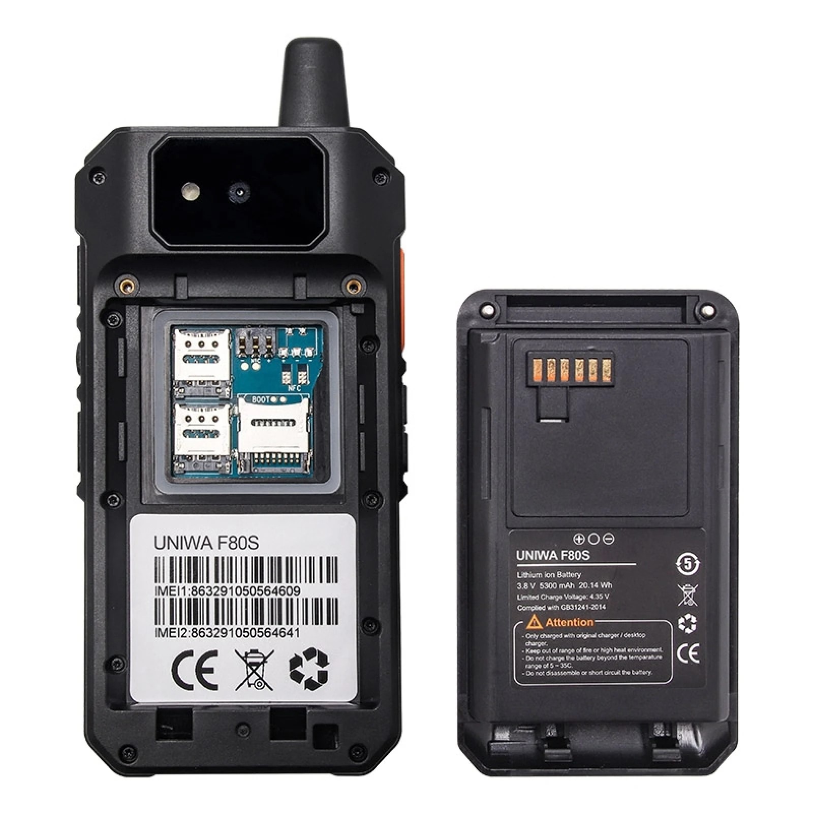 Купить UNIWA F80S Black