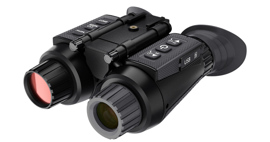 Купить Suntek 4K 3D Dual Screen Head and Helmet Mounted Night Vision Binocular NV8300