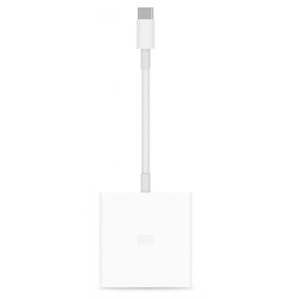 Купить Xiaomi Mi USB-C to HDMI and Gigabit Ethernet Multi-Adapter - White