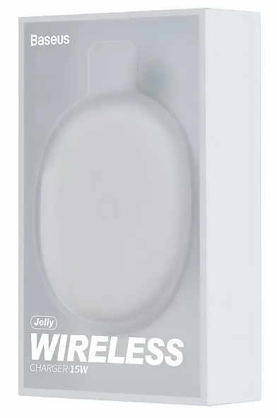 Купить Baseus Jelly Wireless Charger 15W White (WXGD-02)