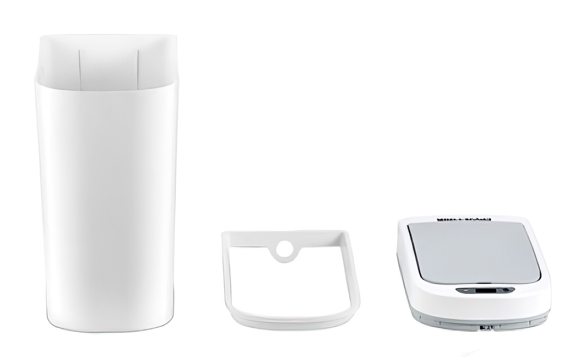 Купить Xiaomi Ninestars Waterproof Sensor Trash Can 7L (DZT-7-2S) White
