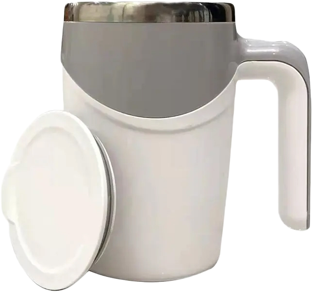 Купить Multi-functional Magnetized Strring Cup 380ml Grey White (XD-860)