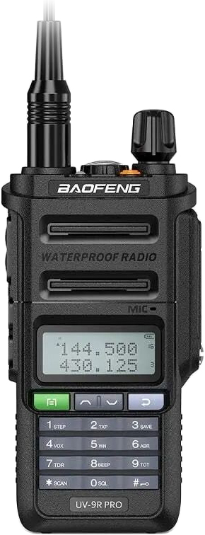 Купить Baofeng UV-9R Pro V2 8W VHF/UHF IP68 Type-C Black