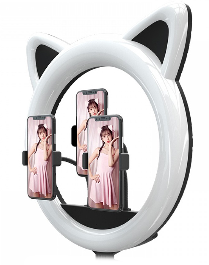 Купить Кольцевая лампа Ring Light Cat 32cm (без штатива)