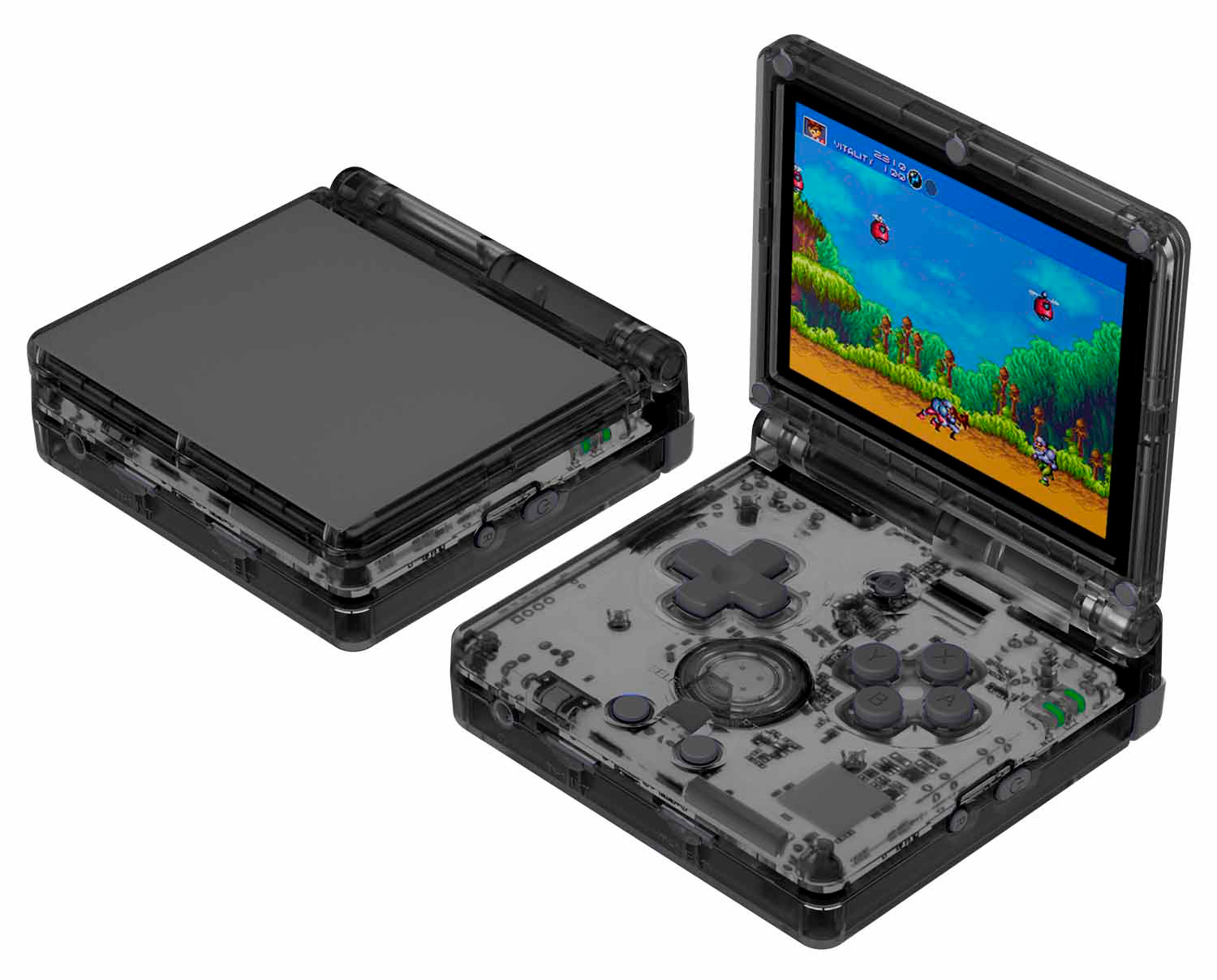 Купить Anbernic Portable Game Console RG35XXSP Black Transparent