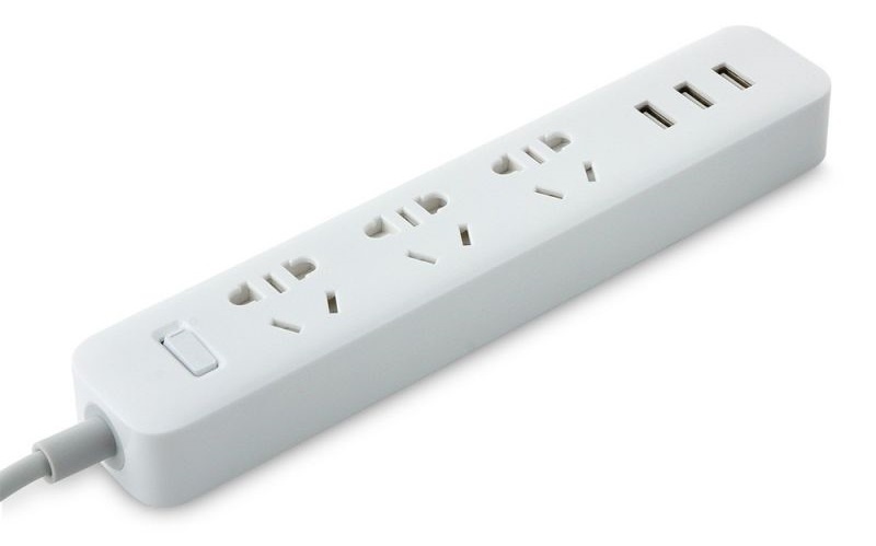 Купить Xiaomi Mi Power Strip 3 Sockets (XMCXB01QM) White