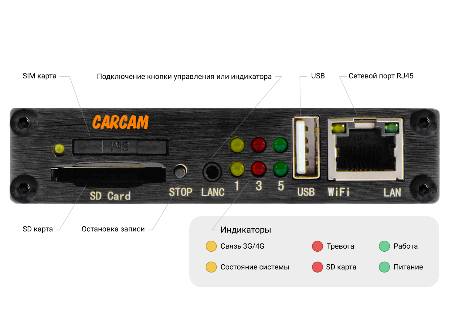 Купить CARCAM QUADRO
