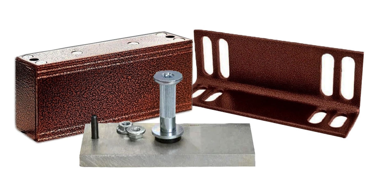 Купить Олевс М2-400 Электромагнитный замок с уголком (медный антик)