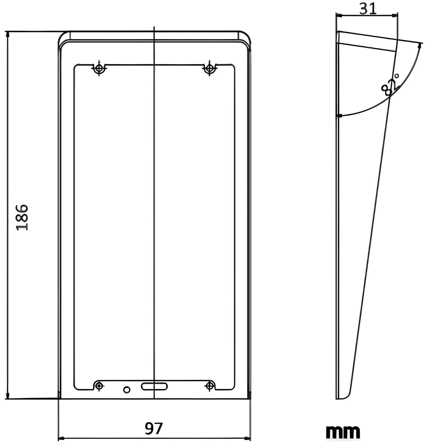 Купить HiWatch DS-KABV8113-RS/Flush