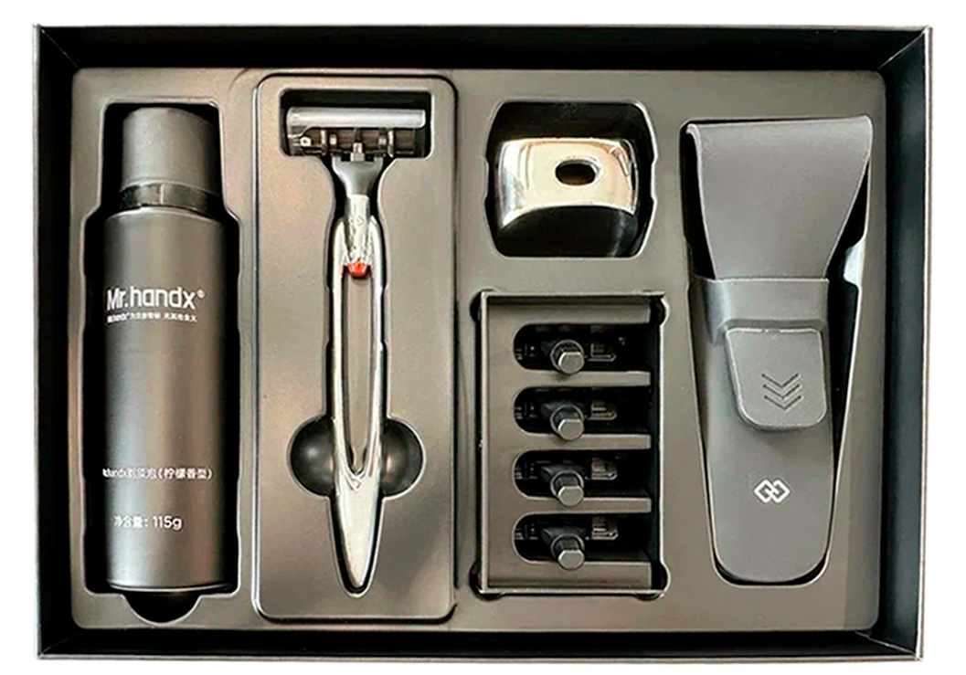 Купить Xiaomi Huanxing Little Rocket Manual Shaver 9pcs Set (H200-9)