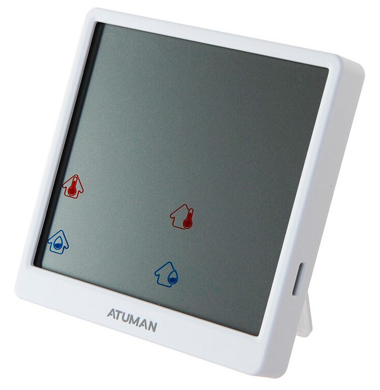 Купить Xiaomi AtuMan Intelligent Temperature and Humidity Clock TH3 Grey
