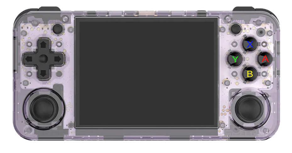 Купить Anbernic Portable Game Console RG35XX H Purple Translucent
