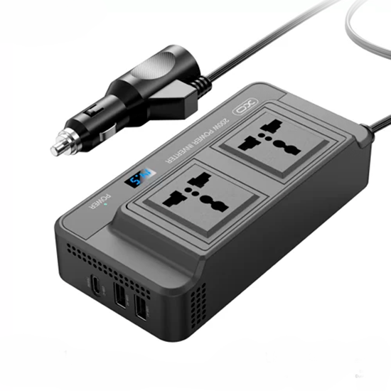Купить XO Multifunctional Car Inverter 200W (XO-CZ011)
