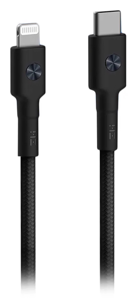 Купить Кабель Type-C/Lightning ZMI MFi 100cm Черный (AL873K)