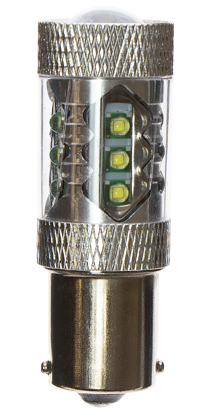 Купить CARCAM P21W-1156-80W белый свет