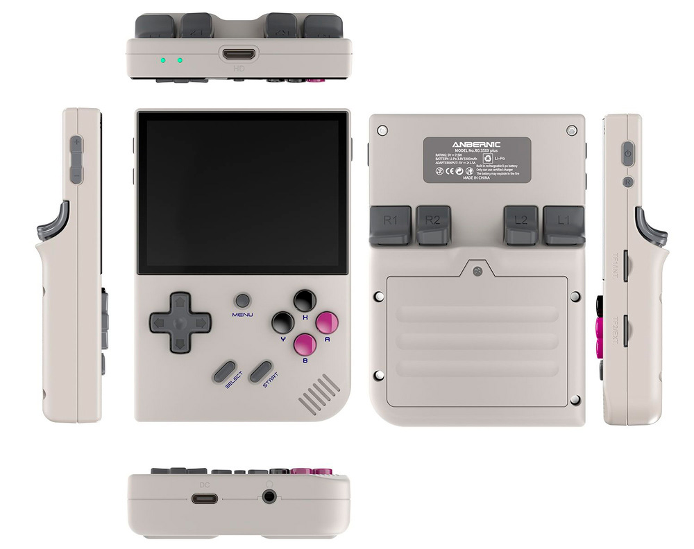 Купить Anbernic Portable Game Console RG35XX Plus Gray