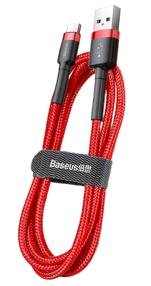Купить Baseus Cafule Lightning 2m Red (CALKLF-C09)