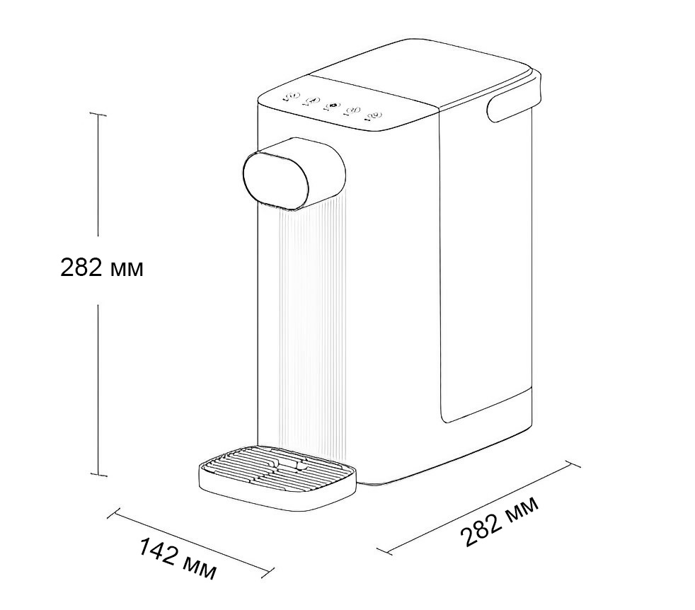 Купить Xiaomi Scishare Water Dispenser 3L Violet (S2303)