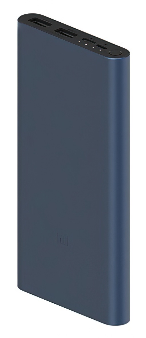 Купить Xiaomi Mi Power Bank 3 10000 mAh Dark Blue (PLM13ZM) 