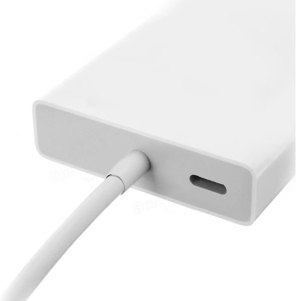 Купить Xiaomi USB-C to VGA/Gigabit Ethernet Multi-function Adapter (ZJQ04TM) White