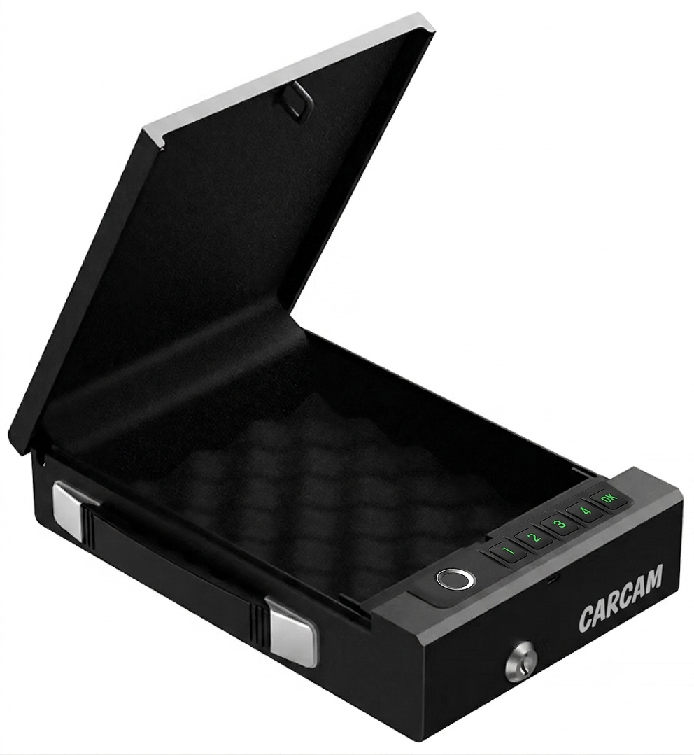 Купить CARCAM Tuya Smart WIFI Fingerprint Safe Box (CCH16), black