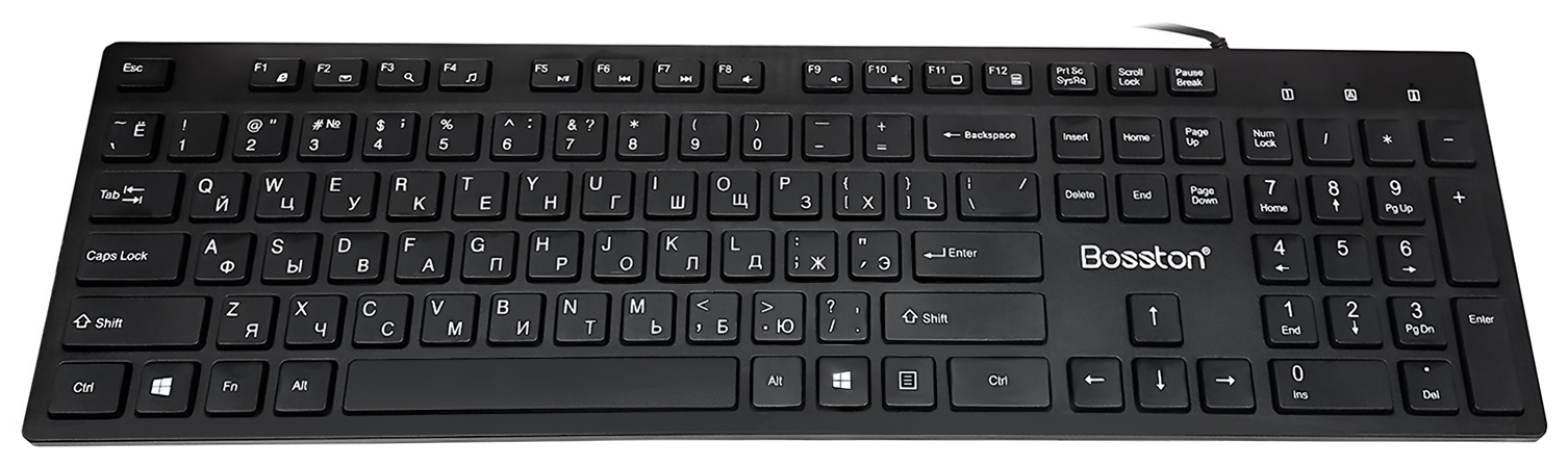 Купить Bosston Wired Keyboard K820 Chocolate