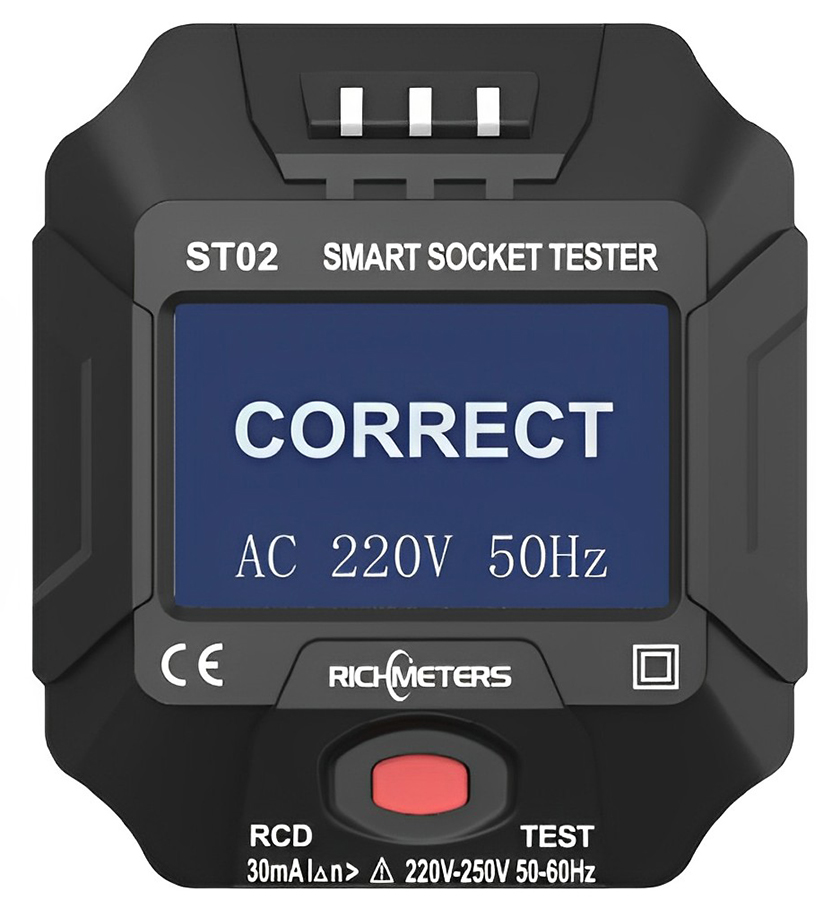 Купить RichMeters ST02 Тестер розеток
