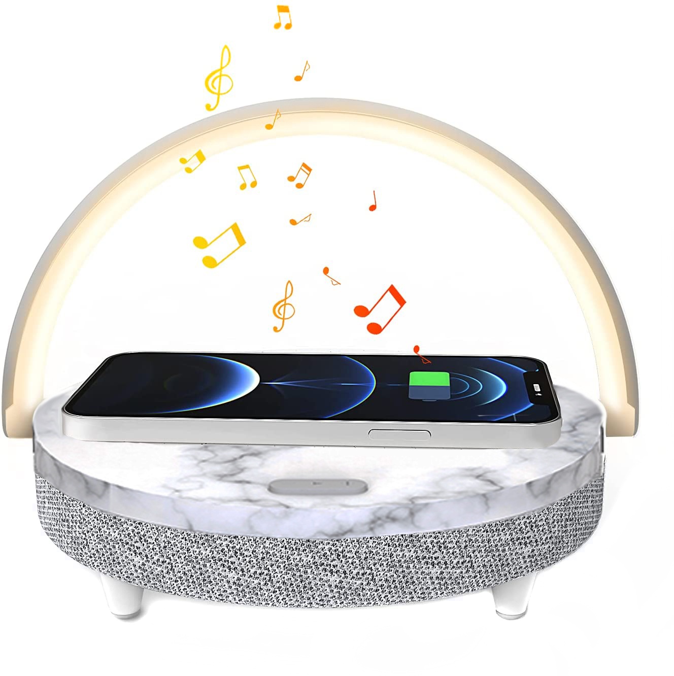 Купить Xiaomi Ezvalo Wireless Charging Music Desk Lamp Marble (LYYD01)