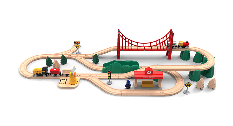 Xiaomi Mitu Track Building Block Electric Train Set