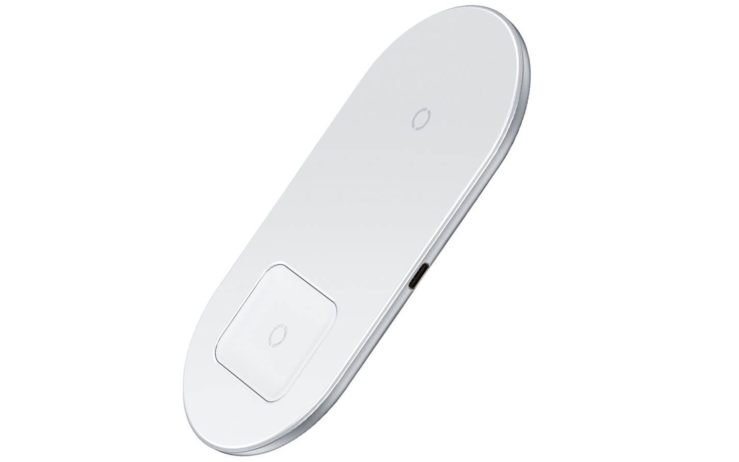 Купить Xiaomi Baseus Simple 2 in 1 Wireless Charger белый