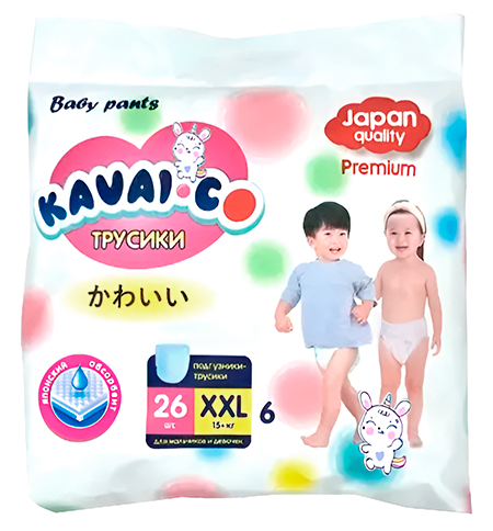 Kavai-Co Baby Pants XXL 15+kg (26 Pcs)