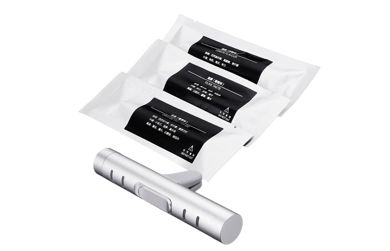 Ароматизатор воздуха Xiaomi Guildford Car Air Outlet Aromatherapy Silver