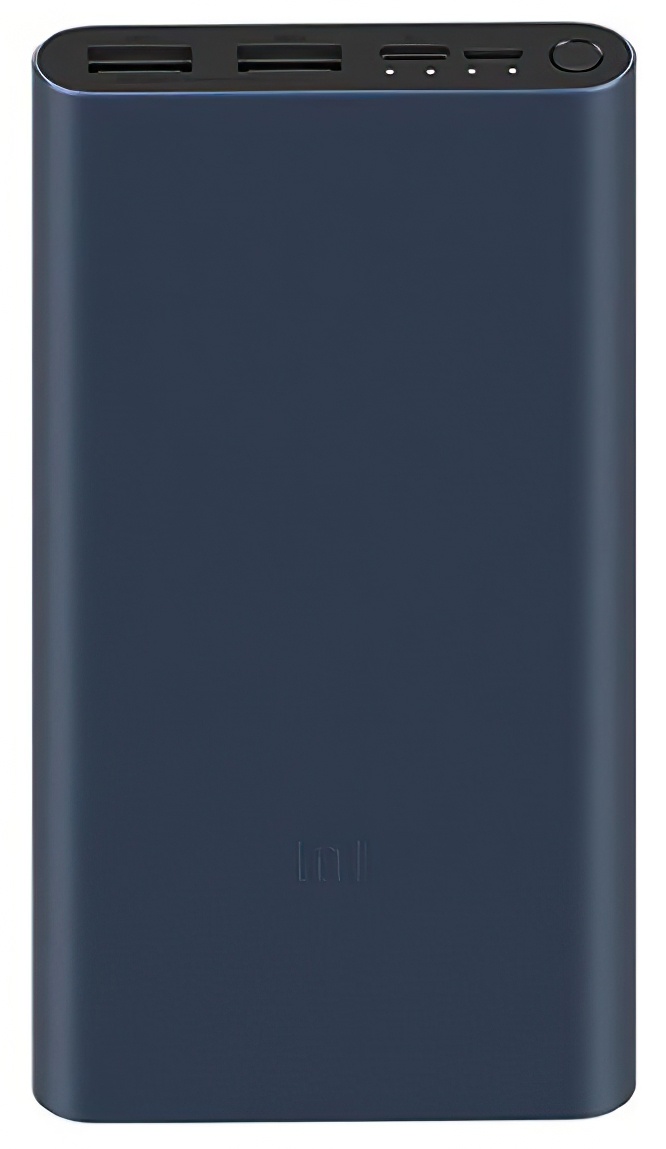 Купить Xiaomi Mi Power Bank 3 10000 mAh Dark Blue (PLM13ZM) 