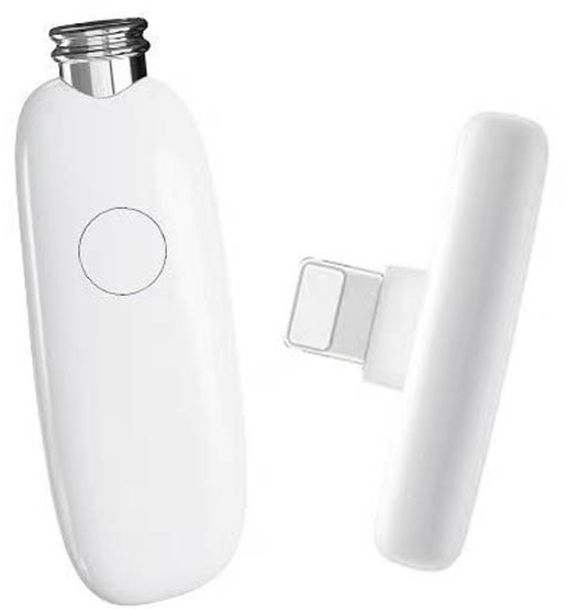 Купить Xiaomi Funsnap Mic Tok 2.4GHz Wireless Lavalier Microphone (White - Lightning)