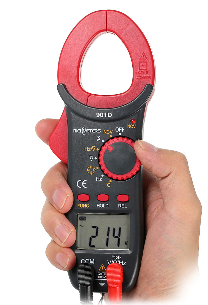 Купить RichMeters RM901D Цифровые токовые клещи